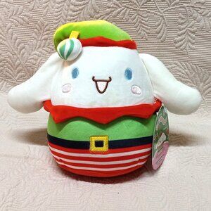 Sanrio x Squishmallows Hello Kitty & Friends Cinnamonroll Santa' Plush 6…